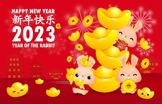Happy 2023 China Lunar New Year Holiday